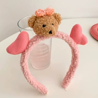 Розовый ободок, с медвежатами