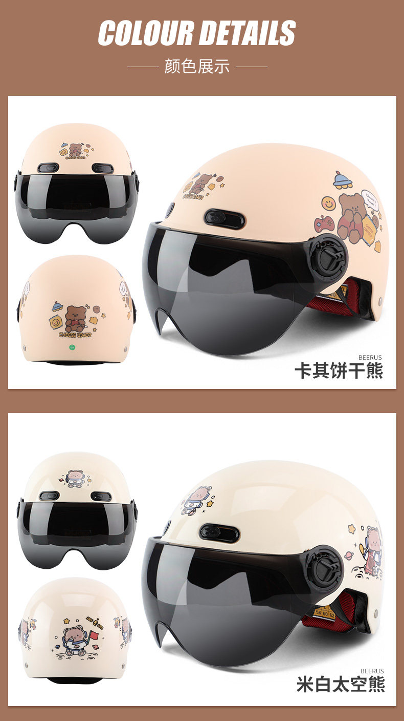 Electric Vehicle Helmet for Men and Women