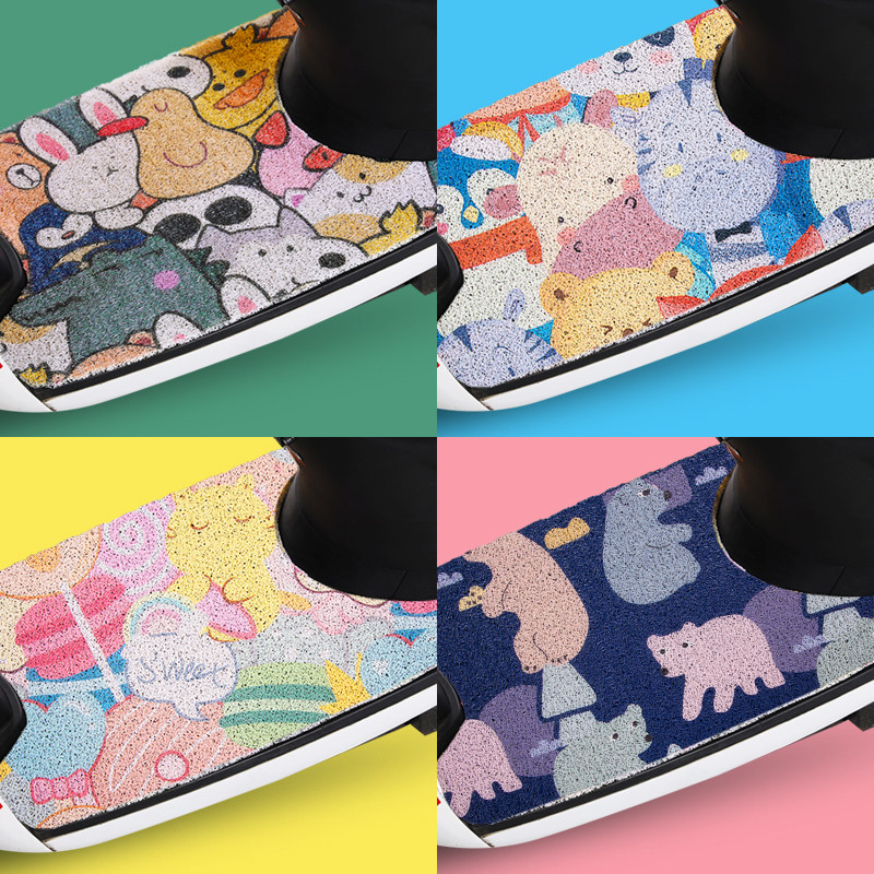 Yadi m6 electric car pedal cushion Ema electric car foot cushion universal waterproof cushion bench Suzuki electric bike pedal cushion q6