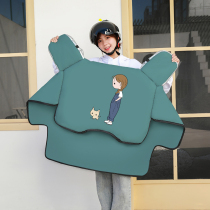 Electric car 2021 Winter Wind Shield by double-sided waterproof battery car windshield plus velvet thickened tram rain-proof