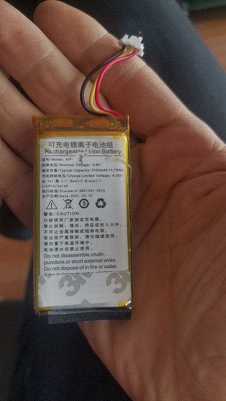全新 适用于 元征胎压检测诊断工具 CRT501 971 内置电池