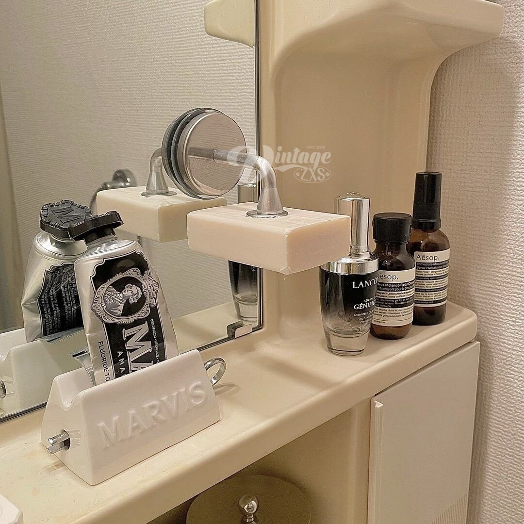 Zhai Xiaosheng DULTON creative magnet soap holder wall-mounted handmade soap holder punch-free metal waterproof soap holder