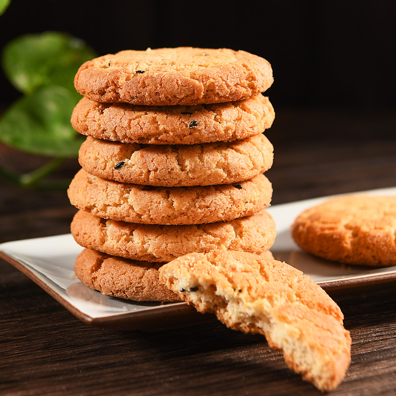 ㊙Peach crisp biscuits, sugar-free biscuits for patients with saccharin-free food, yam biscuits for diabetics, middle-aged and elderly snacks, whole