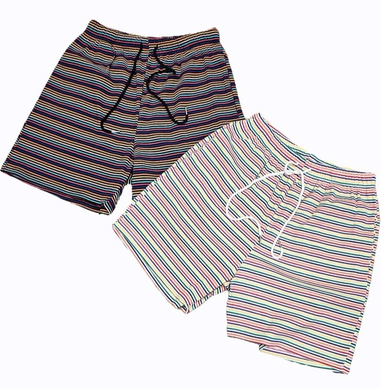 Xh B-Type Korean Girl's Korean Purchasing Agent 2026 Summer Striped Drawstring Fashion Casual Shorts Type0616