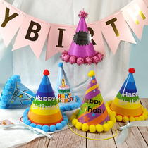Birthday hat for freaks party photo props Colorful Dress Gifts Online Red Adult Tips Top Hat Children Adults