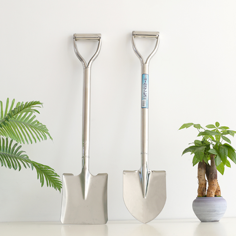 304 stainless steel shovel net red serving shovel stainless steel shovel food grade large flat head shovel gardening tools