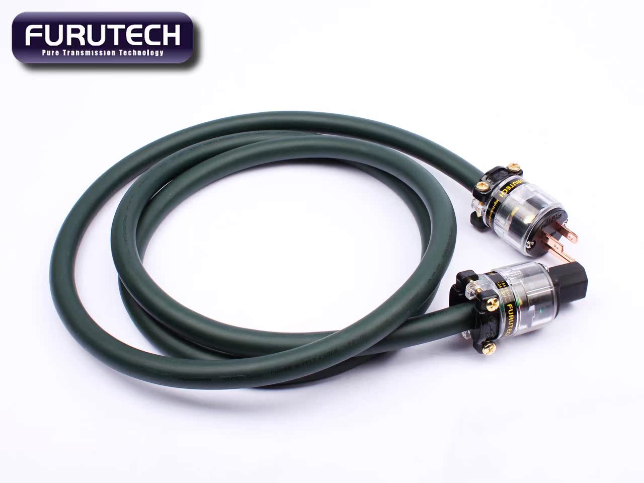 Japanese original ancient river FURUTECH Old flagship F P-α 3 ALPHA3 Monocrystalline Copper Power Cord Custom Line