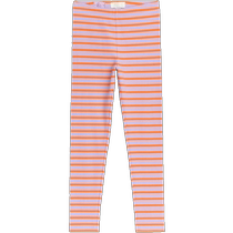 ARKET Girls Elastic Cotton Elastic Waist Striped Leggings Trousers 2024 Summer New Style 1106173034