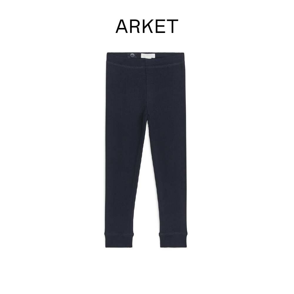 ARKET Girl Lesel Blend Rou Tattoo Tight Pants Dark Blue 2022 Spring Summer New Product 1020366002