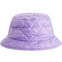 ARKET Girls Thickened Heart-Shaped Quilted Fisherman Hat Lilac Purple 2024 Autumn New Style 1243312001