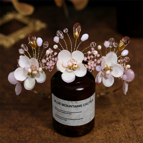 Детский аксессуар для волос, реалистичный ободок, кварц