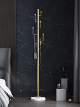 Nordic light luxury hanger household floor bedroom Net red coat rack indoor modern simple hanger hanger