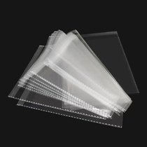 opp bag self-adhesive bag flat pocket transparent bag thick jewelry bag gift bag custom packaging bag clothing packaging bag