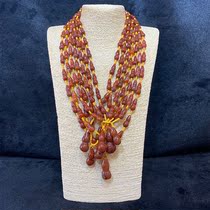 Boutique Liaoxi Chaoyang North Ticket Warring States red necklace hand string collection Fu Lu bracelet exquisite men and women with the same