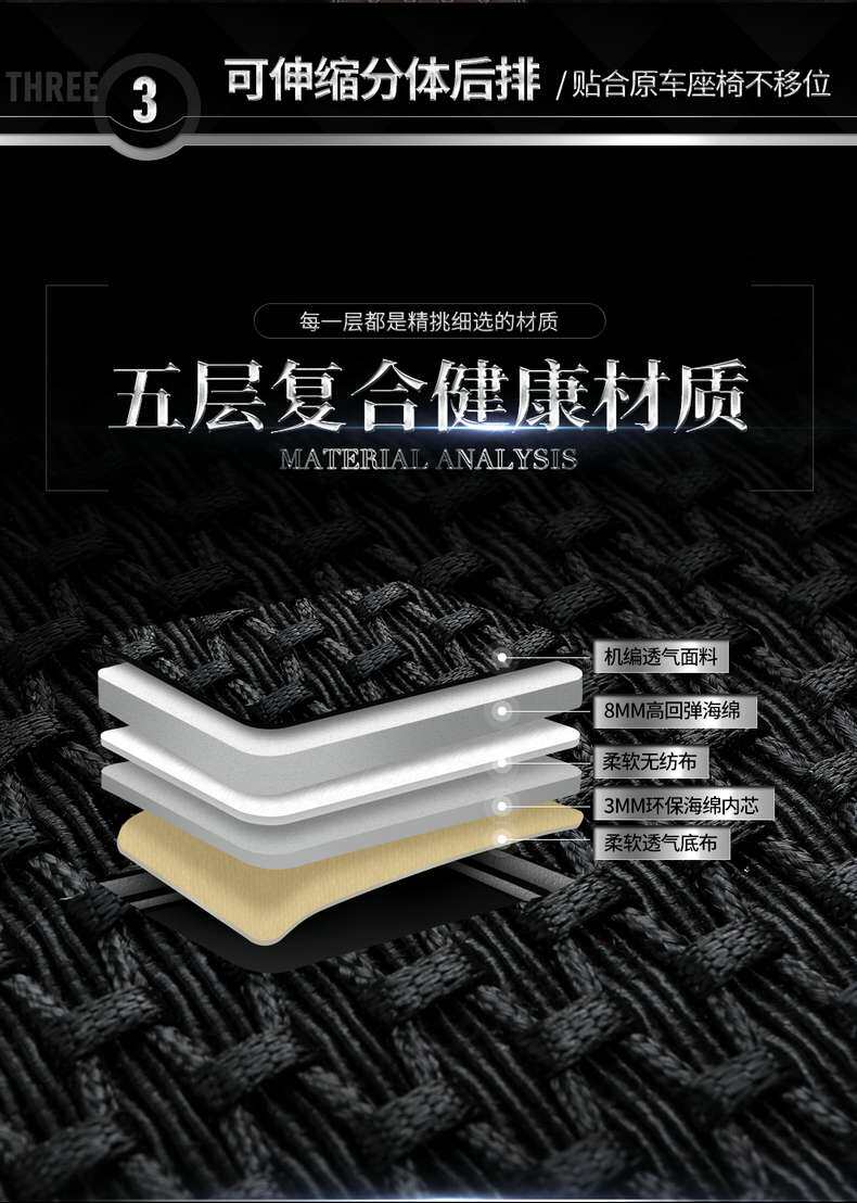 座垫/座套服务 laweisi-2款汽车座套冰丝编织夏季全包围四季通用座套