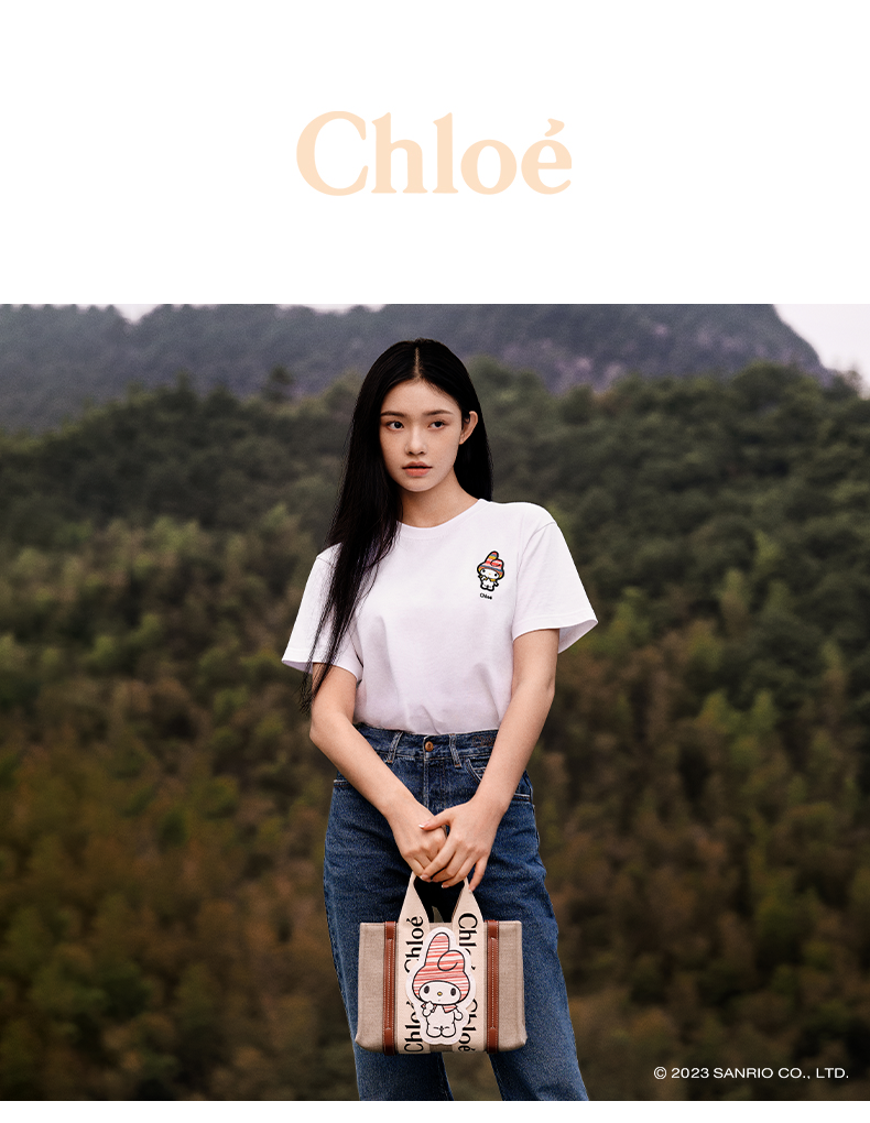 Сумка 【24期免息】chloé x my melody 联名系列woody小号托特包 30061