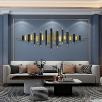 Wrought iron wall ornaments light luxury sofa background wall decoration painting bedroom living room wall decoration creative metal wall hanging