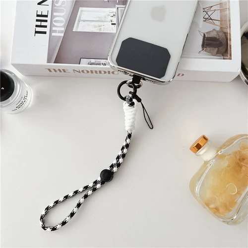 Короткий мобильный телефон, модный ремешок, трендовый брелок, наушники, защитная спортивная плетеная подвеска, креативная камера, городской стиль, защита при падении