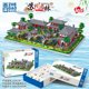 Zhegao LZ8202 Suzhou garden building blocks construction micro-particle assembly China Tiananmen adult high-difficulty large-scale