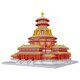 LZ8200 Zhegao Ziwei Palace building blocks for boys over 10-12 years old, assembling toy building, difficult and huge type