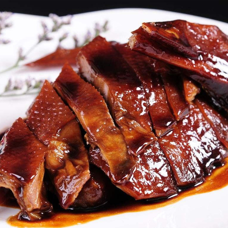 Shanghai Guangming Estate delicacy sign Sauce duck half halogen roast duck snack snack
