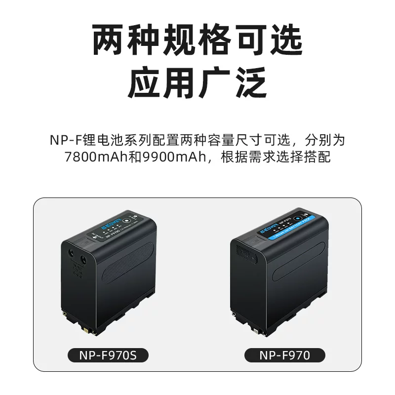 Батарея высокой емкости NP-F970 совместима с камерой Sony Mammoth USB-C порт быстрая зарядка серия NPF F550 F980 монитор Shenniu LED подсветка батарея