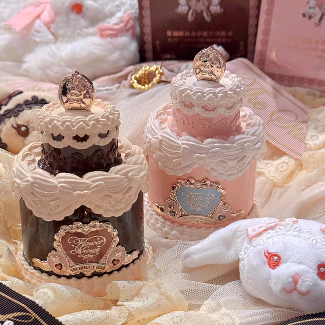 Floral Sweetheart Bear Perfume Creamy Floral Fruity Scent Honey Lemon Fragrance Fresh Sweet Fragrance Light and Long-Lasting Scent