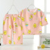 Childrens đồ ngủ lụa cotton mùa hè mỏng nhà băng lụa cậu bé phim hoạt hình bé trai cotton điều hòa không khí quần áo. 