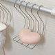 Stainless steel soap rack drain soap box wash basin storage rack powder puff beauty egg storage rack bathroom bathroom