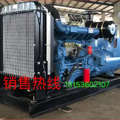 Weifang diesel generator Huadong Shanchai 100 kW pure copper motor emergency power supply for breeding plant