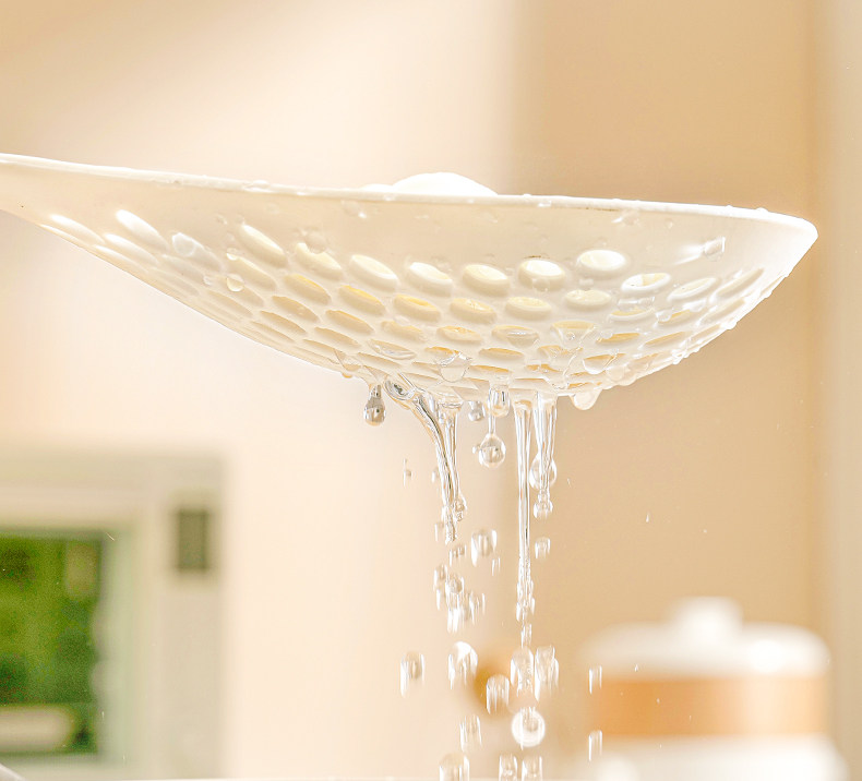 日式捞面漏勺家用厨房耐高温大号捞饺子塑料沥水漏网一体成型捞勺详情7