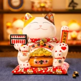 Zhaocai Cat встряхивает магазин, магазин большой автомат, манит домашнее украшение творческого подарка керамика Fortune Cat