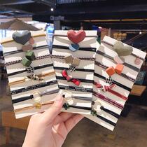 Korean version of head rope female hand h chain dual use students simple tie hair rubber band Hairband ins Net red cute hair rope