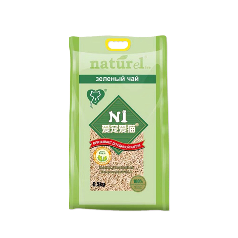 N1 Cat Sand Activated Carbon Green Tea Deodorant Dust-free Corn Water Honey Peach Tofu Cat Sand Big Bag Love Cat Litter 6 5kg