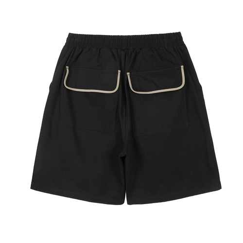 Шорты, спортивные штаны для отдыха, в американском стиле, свободный прямой крой