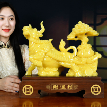 Cow ornaments Jade moneymaker tree Lucky Tree Office desktop decoration Send leadership gifts Opening ceremony decorations