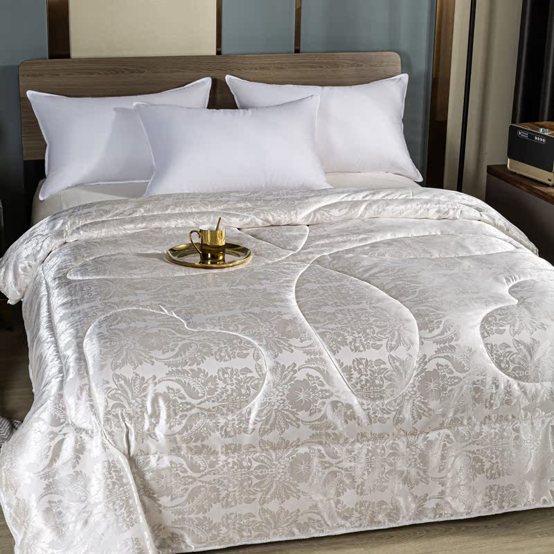 The Mercury home textile silk quilted silk quilted by summer cool by pure colour heather air conditioning minimalist home soft double quilt corned by the core