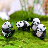Moss Micro -Waldscape Sandanic Model Material Material Mabority Mabine и современные материалы, украшение битвы медведь Panda Eagles