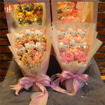 Tanabata bouquet girl gift recommendation 12 eighteen-year-old bar mitzvah doll Student girl birthday adult send girlfriend