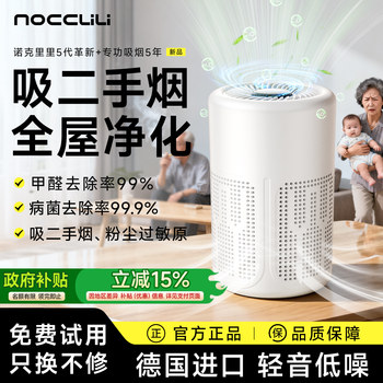 Desktop Small Air Purifier for Home Deodorizing and Removing Smoke Odor, Office-Specific Formaldehyde Purifier 2025 New Model