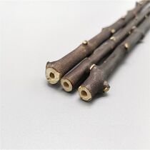 Natural logs original color knotted wood dry tobacco rod diagonal plum dragon wood solid wood tobacco bag rod cigarette holder cigarette pot accessories