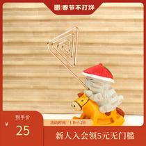 Palace Baby Forbidden City Cat Series Mini Ornament Doll Hand-made Sticky Note Clip Guochao Peripheral Museum Cultural Creation