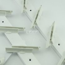 4-inch outlet spray white aluminum plastic aluminum alloy blind bracket blind bracket glass blind bracket blind hinge