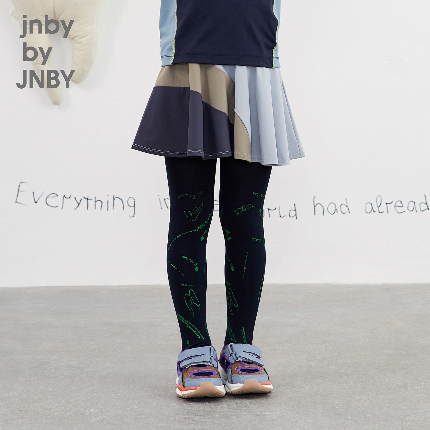 Swimming skirt] Jiangnan cloth summer children's clothing girls knitted contrast color stitching children's skirt swimsuit short skirt clearance