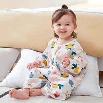 Childrens Belu baby sleeping bag Will split leg pure cotton cloth baby anti-kick by the Four Seasons General CUHK