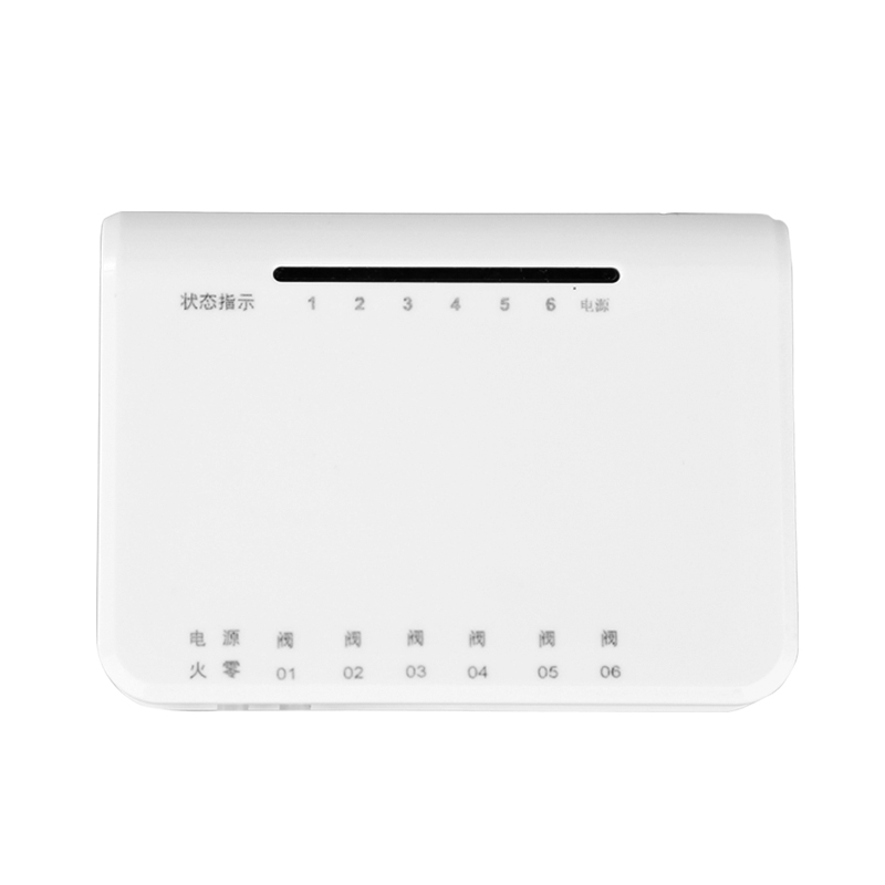 Adjustable water floor heating Central control central sub-room electric heating execution instrument switch Household water floor heating cable management cable box