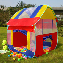 Childrens tent outdoor sleeping folding bed tent girls boys game house folding free construction kindergarten