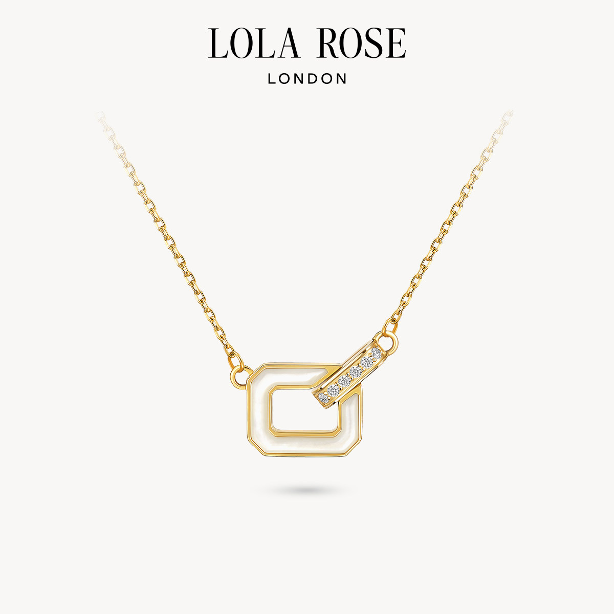 (In stock) Lola Rose Q series necklace fashion temperament necklace mother-of-pearl necklace