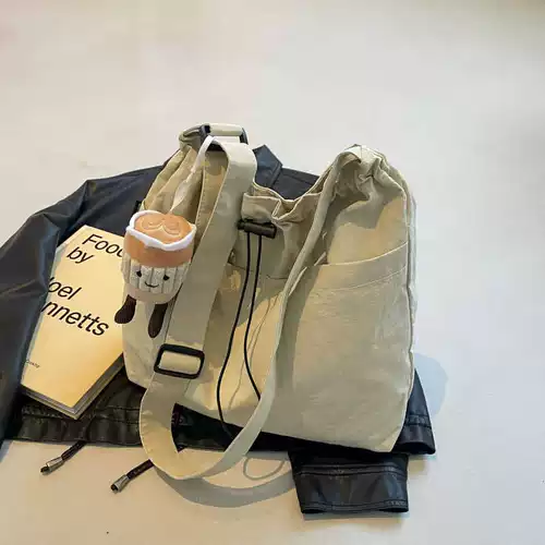 Сумка через плечо для отдыха, вместительная и большая универсальная сумка на одно плечо, популярно в интернете