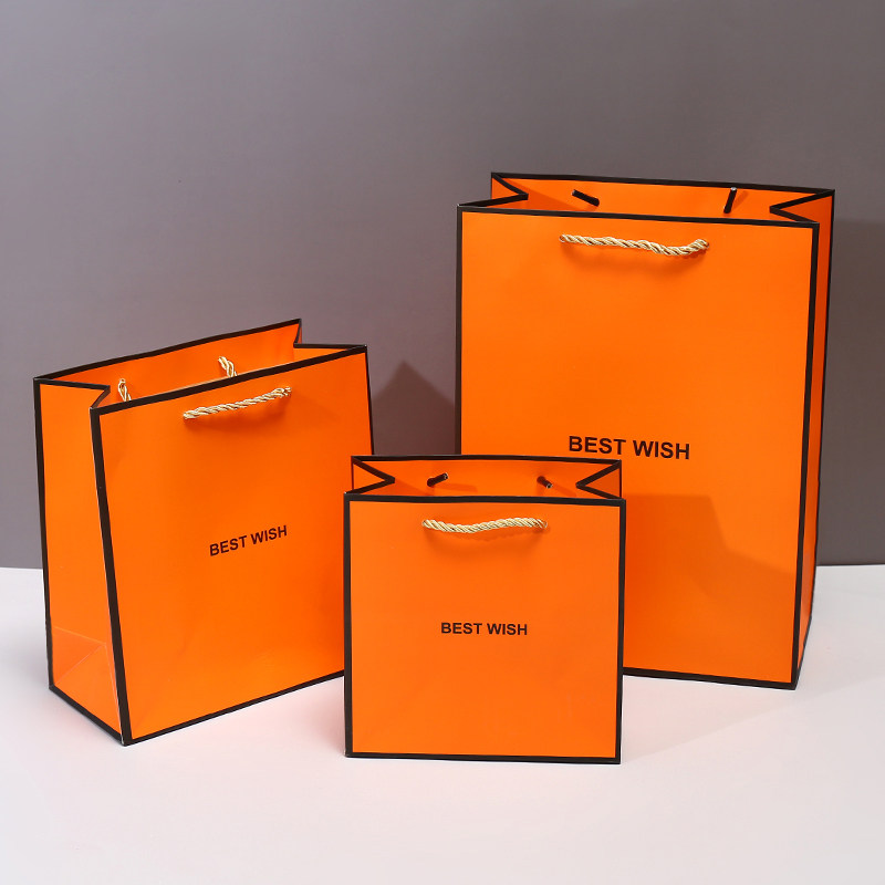 Gift bag gift box tote bag ins phoenix small birthday gift bag clothes bag paper bag large gift bag